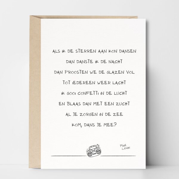 De sterren aan dansen