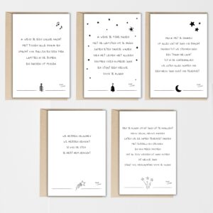 Kerst set - 5 kaarten naar keuze